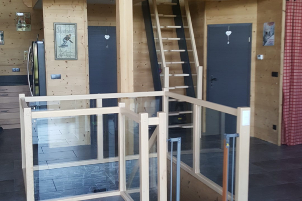 escaliers en bois