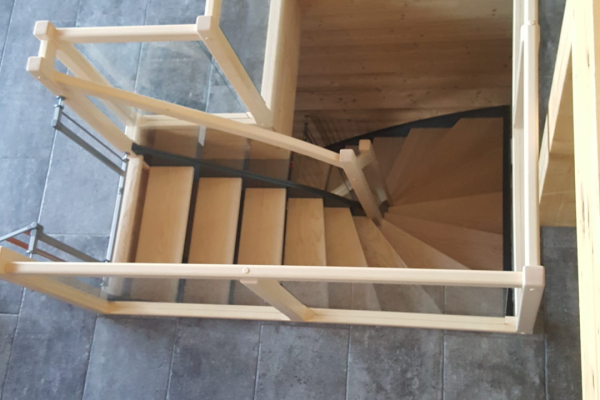 escaliers en bois