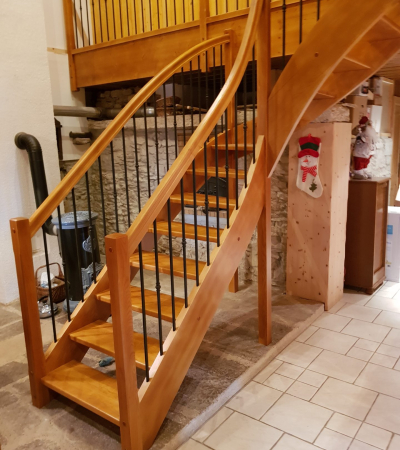 escaliers en bois