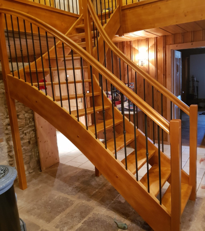 escaliers en bois