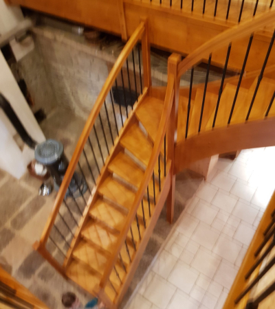 escaliers en bois