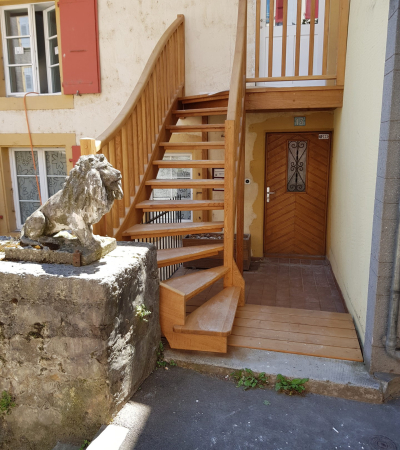 escaliers en bois