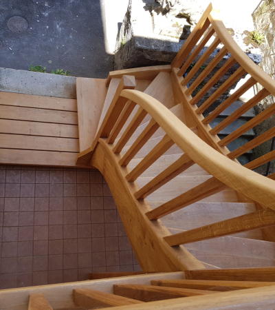 escaliers en bois