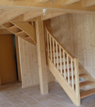 escaliers en bois