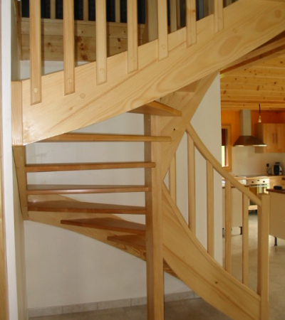 escaliers en bois