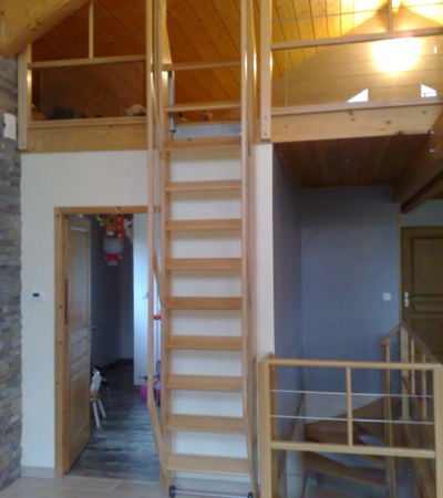 escaliers en bois