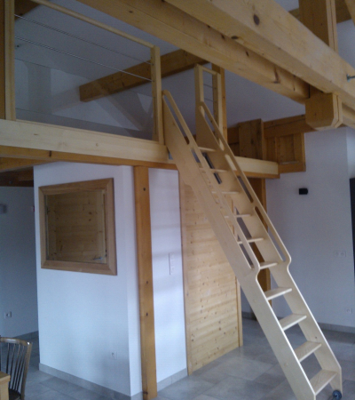 escaliers en bois