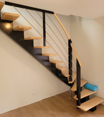 escaliers en bois