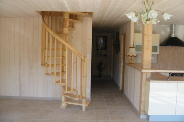escaliers en bois
