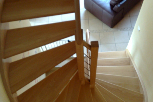 escaliers en bois