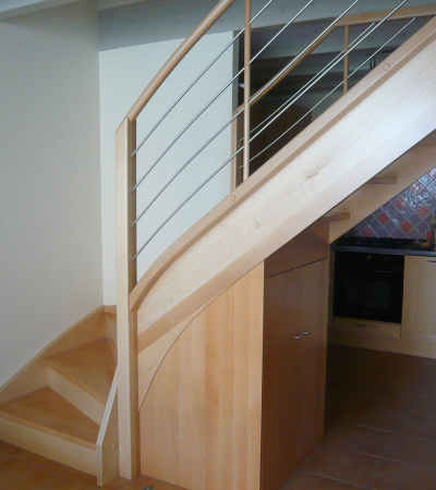 escaliers en bois