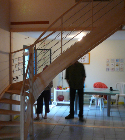 escaliers en bois