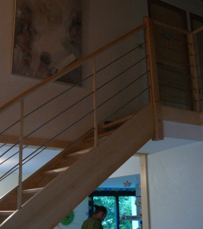 escaliers en bois