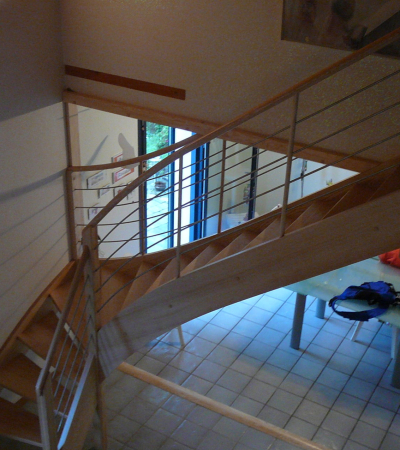 escaliers en bois