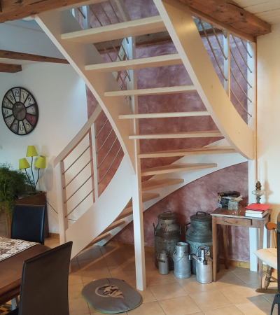 escaliers en bois