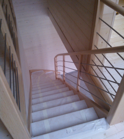 escaliers en bois