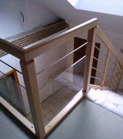 escaliers en bois