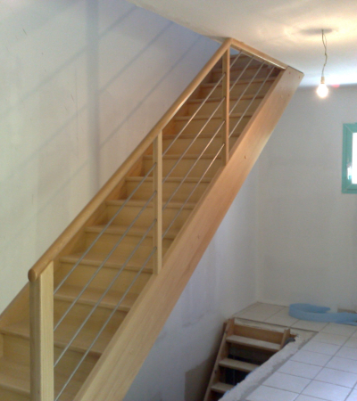 escaliers en bois