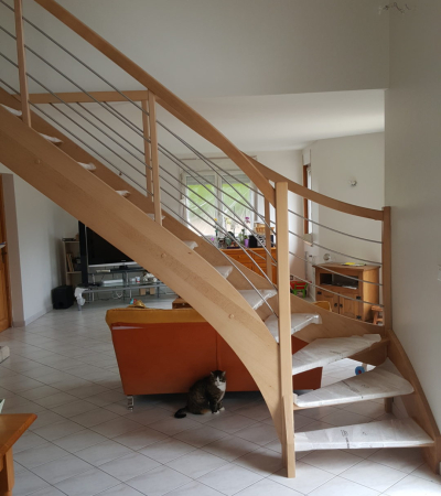 escaliers en bois