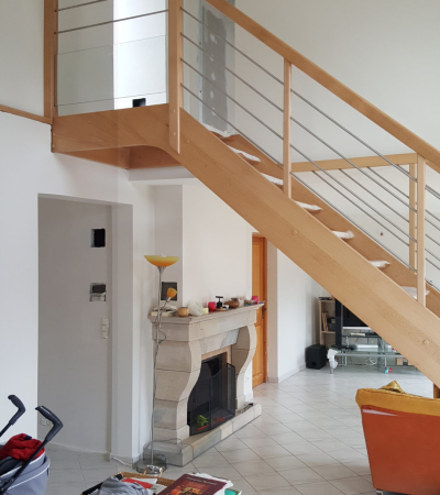escaliers en bois