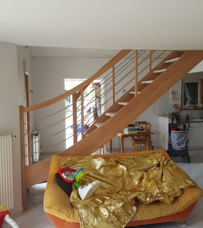 escaliers en bois