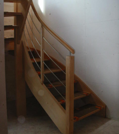 escaliers en bois