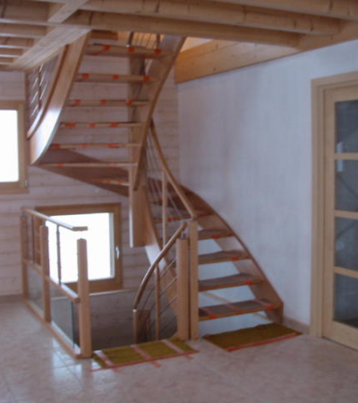 escaliers en bois