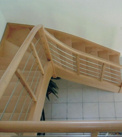 escaliers en bois