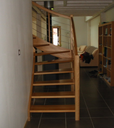 escaliers en bois