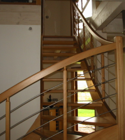 escaliers en bois