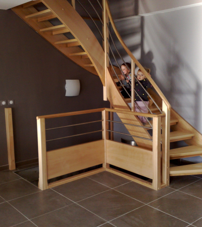 escaliers en bois