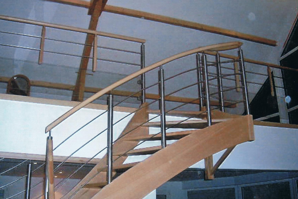 escaliers en bois
