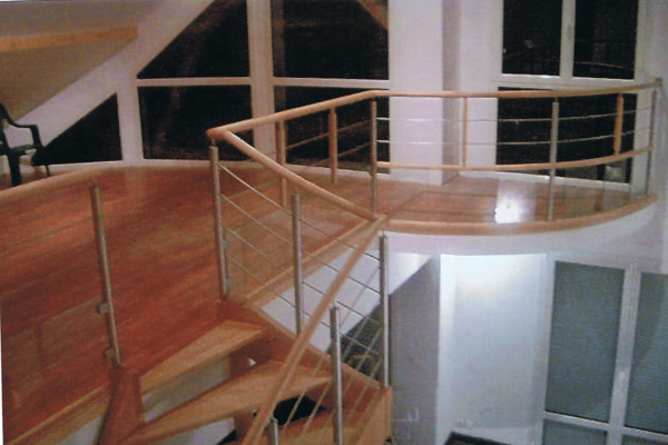 escaliers en bois