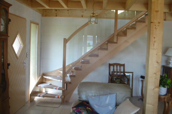 escaliers en bois